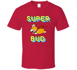 Super Bud Cannabis Ganja Marijuana Strain Smoking Fan T Shirt