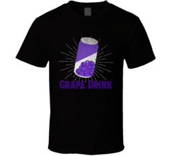 Grape Drink Cannabis Ganja Marijuana Strain Smoking Fan Worn Look T Sh