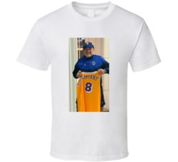 Diego Maradona Holding Kobe Bryant Jersey Soccer Basketball Fan T Shir