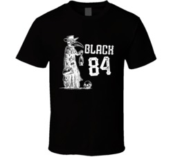 Black 84 Cannabis Ganja Marijuana Strain Smoking Fan T Shirt