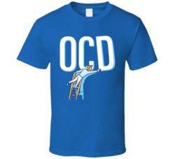 Ocd Cannabis Ganja Marijuana Strain Smoking Fan T Shirt
