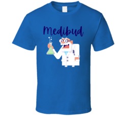Medibud Cannabis Ganja Marijuana Strain Smoking Fan T Shirt