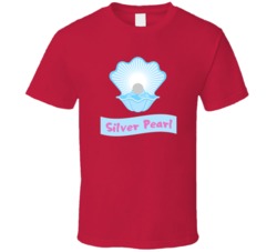 Silver Pearl Cannabis Ganja Marijuana Strain Smoking Fan T Shirt