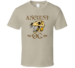 Ancient Og Cannabis Ganja Marijuana Strain Smoking Fan T Shirt