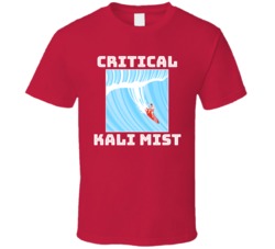 Critical Kali Mist Cannabis Ganja Marijuana Strain Smoking Fan T Shirt