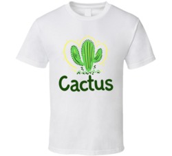 Cactus Cannabis Ganja Marijuana Strain Smoking Fan T Shirt