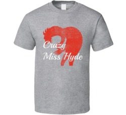 Crazy Miss Hyde Cannabis Ganja Marijuana Strain Smoking Fan Worn Look 