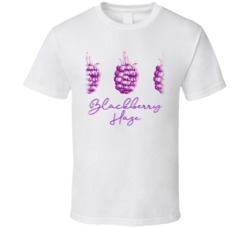 Blackberry Haze Cannabis Ganja Marijuana Strain Smoking Fan Worn Look 