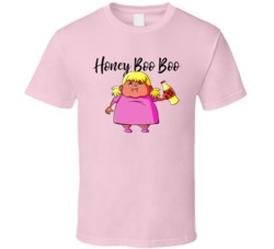 Honey Boo Boo Cannabis Ganja Marijuana Strain Smoking Fan T Shirt