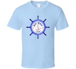 Blue Wreckage Hybrid Cannabis Ganja Marijuana Strain Smoking Fan Worn 