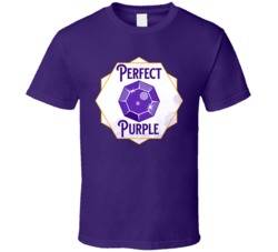 Perfect Purple Cannabis Ganja Marijuana Strain Smoking Fan T Shirt