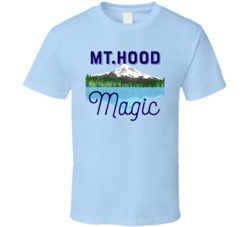Mt Hood Magic Cannabis Ganja Marijuana Strain Smoking Fan T Shirt