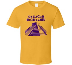 Oaxacan Highland Cannabis Ganja Marijuana Strain Smoking Fan Worn Look