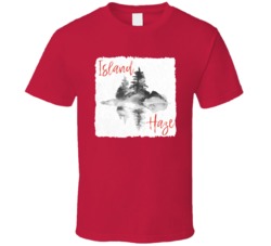 Island Haze Cannabis Ganja Marijuana Strain Smoking Fan T Shirt