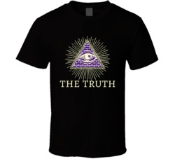 The Truth Cannabis Ganja Marijuana Strain Smoking Fan Worn Look T Shir