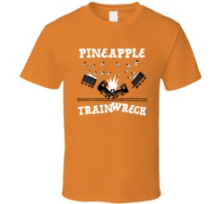Pineapple Trainwreck Cannabis Ganja Marijuana Strain Smoking Fan Worn 