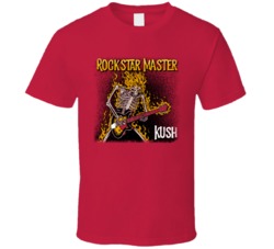 Rockstar Master Kush Cannabis Ganja Marijuana Strain Smoking Fan Worn 