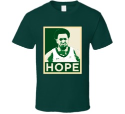 E J Montgomery Milwaukee Basketball Hope Style T Shirt