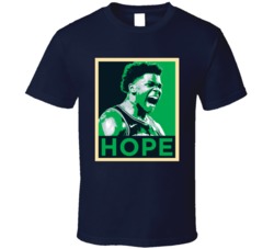 Anthony Edwards Minnesota Basketball Hope Style T Shirt