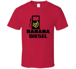 Banana Diesel Cannabis Ganja Marijuana Strain Smoking Fan T Shirt