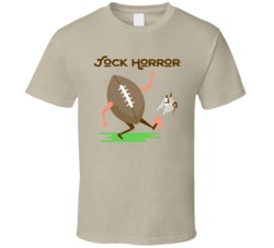 Jock Horror Cannabis Ganja Marijuana Strain Smoking Fan T Shirt