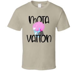 Motavation Cannabis Ganja Marijuana Strain Smoking Fan T Shirt
