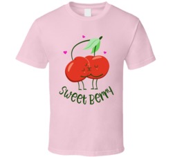Sweet Berry Cannabis Ganja Marijuana Strain Smoking Fan T Shirt