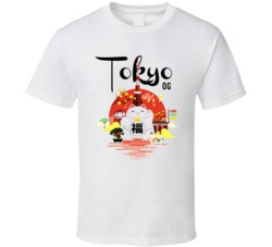 Tokyo Og Cannabis Ganja Marijuana Strain Smoking Fan T Shirt