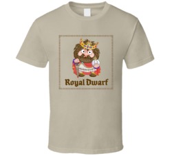 Royal Dwarf Cannabis Ganja Marijuana Strain Smoking Fan T Shirt