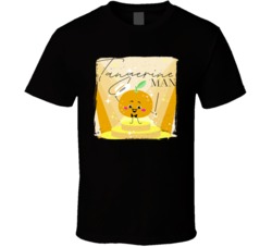 Tangerine Man Cannabis Ganja Marijuana Strain Smoking Fan Worn Look T 