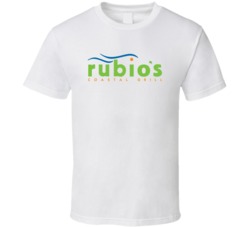 Rubios Coastal Grill Mexican Food Restaurant T Shirt