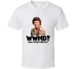What Would Mike Do The Brady Bunch Tv Show T Shirt