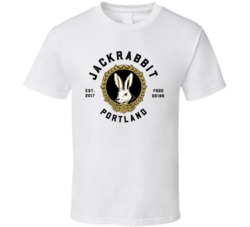 Jackrabbit Portland Oregon Top Restaurants Food Fan Lover Foodie T Shi