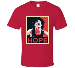 C J Elleby Portland Basketball Hope Style T Shirt