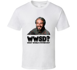 What Would Steven Do Steven Keaton Tv Show Character T Shirt