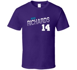 Nick Richards 14 Favorite Player Charlotte Basketball Fan T Shirt