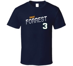 Trent Forrest 3 Favorite Player Utah Basketball Fan T Shirt