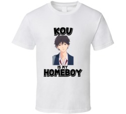 Kou Is My Homeboy Ao Haru Ride Anime Character T Shirt