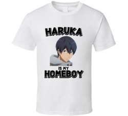 Haruka Nanase Iwatobi Swim Club Anime T Shirt