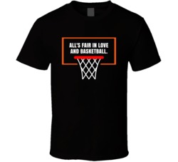 All's Fair In Love And Basketball Hoop And Backboard Love And Basketba