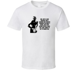 She's A Hoe Quincy Love And Basketball Movie Quotes T Shirt