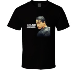 100 Percent Pure Adrenaline Johnny Utah Point Break Movie Quotes T Shi