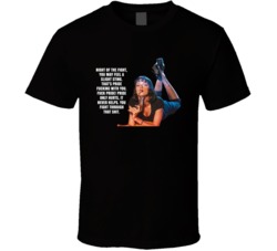 Night Of The Fight You May Feel A Slight Sting Mia Wallace Pulp Fictio