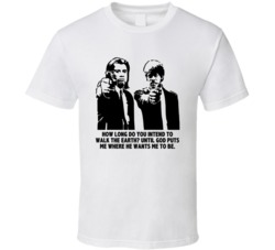 How Long Do You Intend To Walk The Earth Vincent And Jules Pulp Fictio