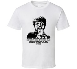 I'm Gonna Get F--king Divorced Jules Pulp Fiction Movie Quotes T Shirt