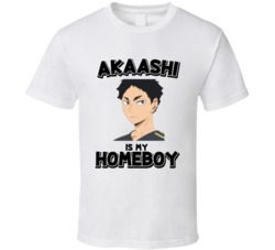 Akaashi Is My Homeboy Haikyuu Anime T Shirt