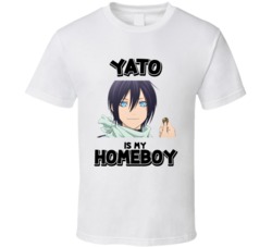 Yato Is My Homeboy Noragami Anime Character T Shirt