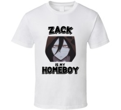 Zack Is My Homeboy Angels Of Death Anime Character T Shirt