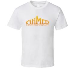 Ahmed Indian Restaurant Popular Orlando Restaurant T Shirt