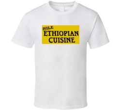 Nile Ethiopian Cafe Popular Orlando Restaurant T Shirt